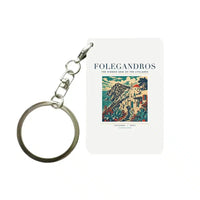 Thumbnail for FOLEGANDROS - Poster - Key Chain - White