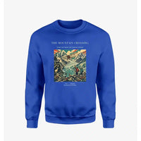 Thumbnail for VINTAGE G4006 - The Mountain Crossing - Designed Sweatshirts design on blue