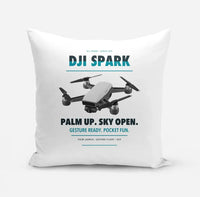 Thumbnail for DJI Spark design on white pillow
