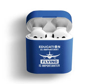 Thumbnail for Flying is Importanter AirPods plastic case - Blue