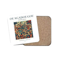 Thumbnail for OUAGADOUGOU - Poster - Coaster - White