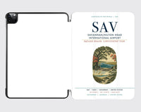 Thumbnail for Savannah-Hilton Head International Airport (SAV) design on white ipad tablet case