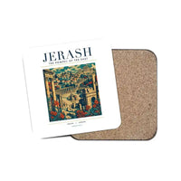 Thumbnail for JERASH - Poster - Coaster - White