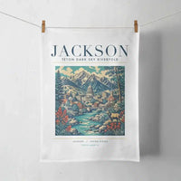 Thumbnail for JACKSON - Poster - Towel - White