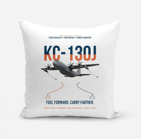 Thumbnail for KC-130J SUPER HERCULES design on white pillow