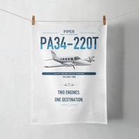Thumbnail for Piper PA-34-220T Seneca V design on white towel
