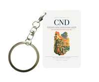 Thumbnail for Constanta Mihail Kogalniceanu Airport (CND) design on white key chain
