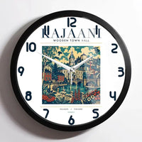 Thumbnail for KAJAANI - Poster - Wall Clock Framed - White