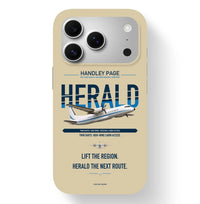 Thumbnail for Handley Page HPR.7 Dart Herald Case design on beige iphone case