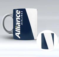 Thumbnail for Alliance Airlines Designed Ceramic White mug, White + NO NAME