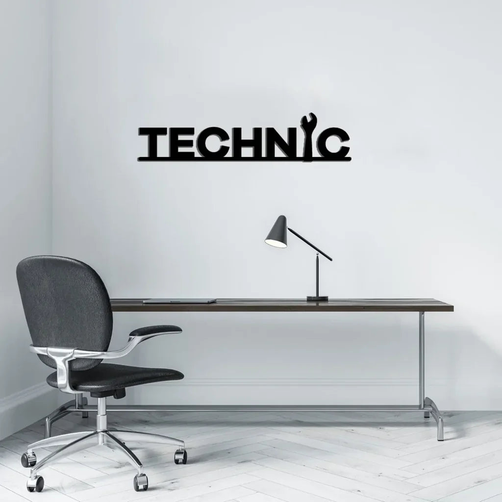 Customisable Technic Metal Sign - view 2