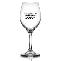 Thumbnail for Customisable Boeing 787 Wine Glass - view 2