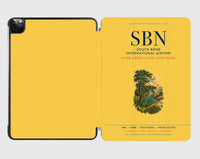 Thumbnail for South Bend International Airport (SBN) design on yellow ipad tablet case