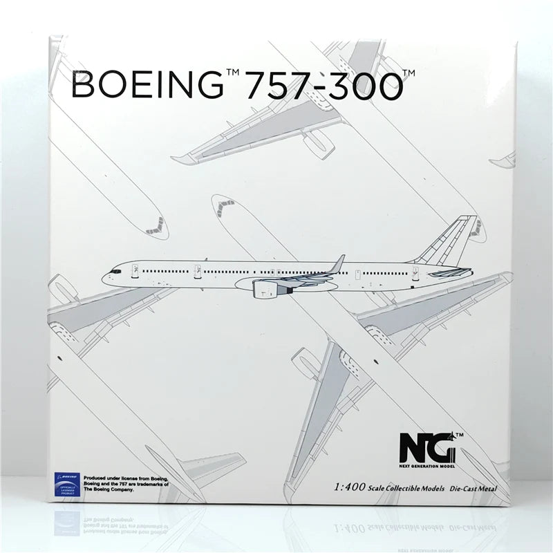 Customisable White Boeing B757-300 Airplane Model Airplane - view 2