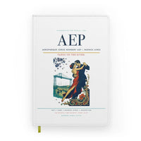 Thumbnail for Aeroparque Jorge Newbery (AEP) design on white notebook