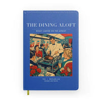 Thumbnail for VINTAGE G4217 - The Dining Aloft - Designed Notebooks design on blue