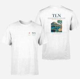 Double-Side Printing — Toulon-Hyères Airport (TLN) Double-Side T-Shirt
