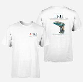 Double-Side Printing — Manas International Airport (FRU) Double-Side T-Shirt