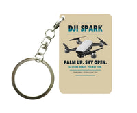 Thumbnail for DJI Spark Key Chain design on beige key chain
