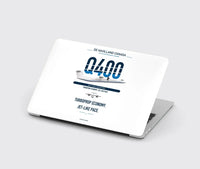 Thumbnail for De Havilland Dash 8-400 design on white MacBook case