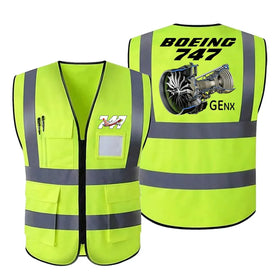 Boeing 747 & GENX Engine Reflective Vests
