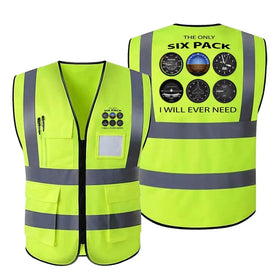 The Only Six Pack I Will Ever Need Reflective Vests