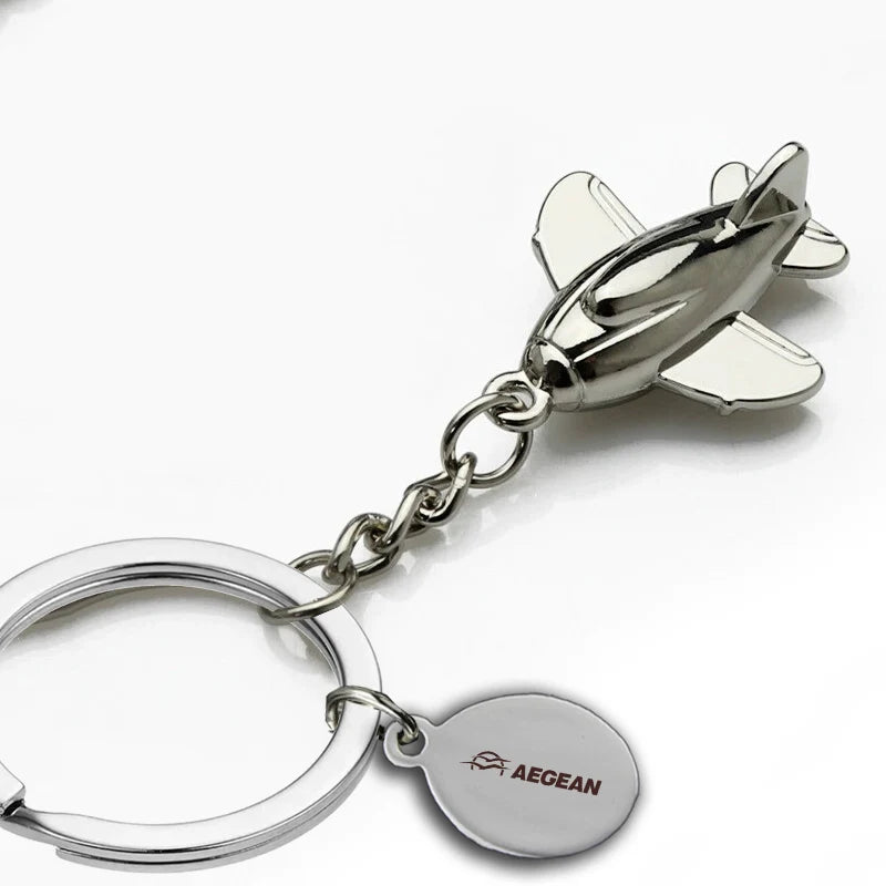 Customisable Airplane Shape Key Chain - view 2