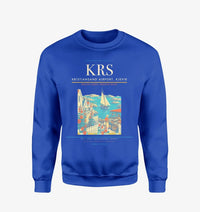 Thumbnail for Kristiansand Airport, Kjevik (KRS) design on blue sweatshirt