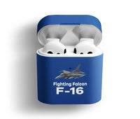 Thumbnail for The Fighter Jet 16 AirPods plastic case - Blue