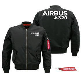 Airbus A320 Text Pilot Jackets (Customizable)