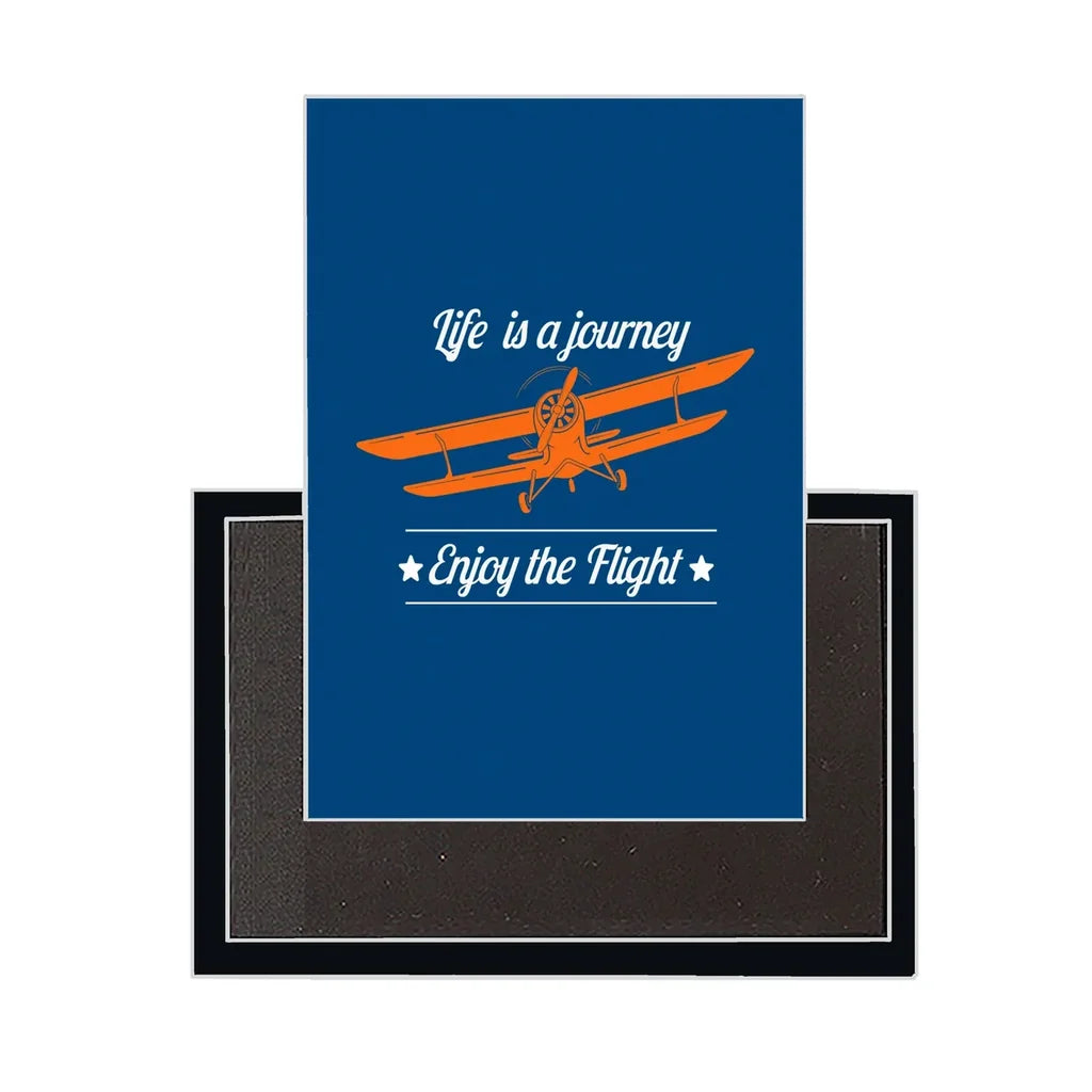 Life is a journey Enjoy Magnet - view 2
