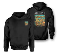 Thumbnail for ABIDJAN - Poster - Double-Side Hoodie - Black
