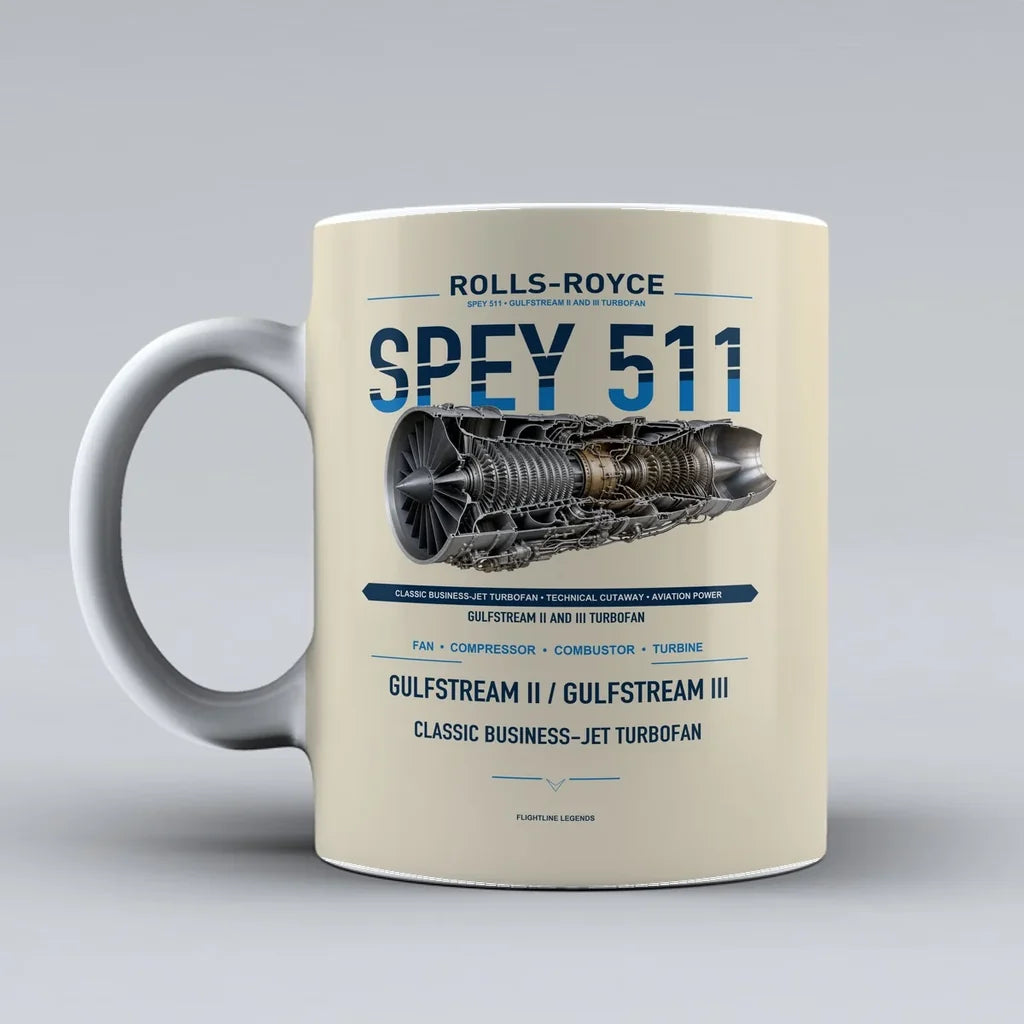 511 Mug design on beige spey