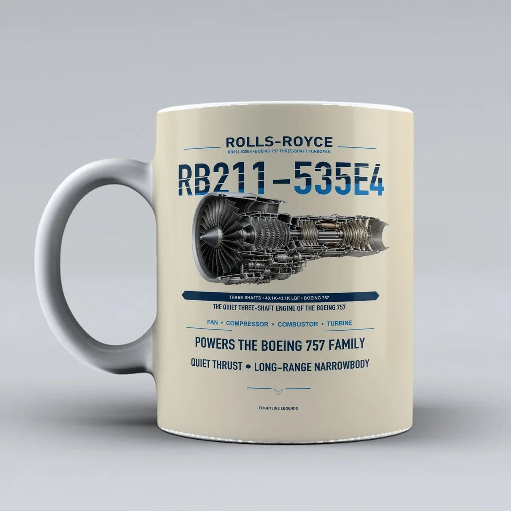 Mug design on beige rb211 535e4