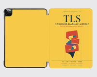 Thumbnail for Toulouse-Blagnac Airport (TLS) design on yellow ipad tablet case