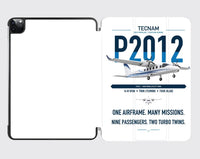 Thumbnail for Tecnam P2012 Traveller design on white ipad tablet case