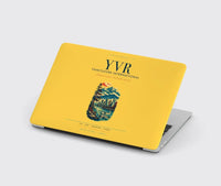 Thumbnail for Vancouver International Airport (YVR) design on yellow MacBook case