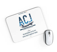 Thumbnail for Airbus ACJ320neo design on white rectangle mouse pad