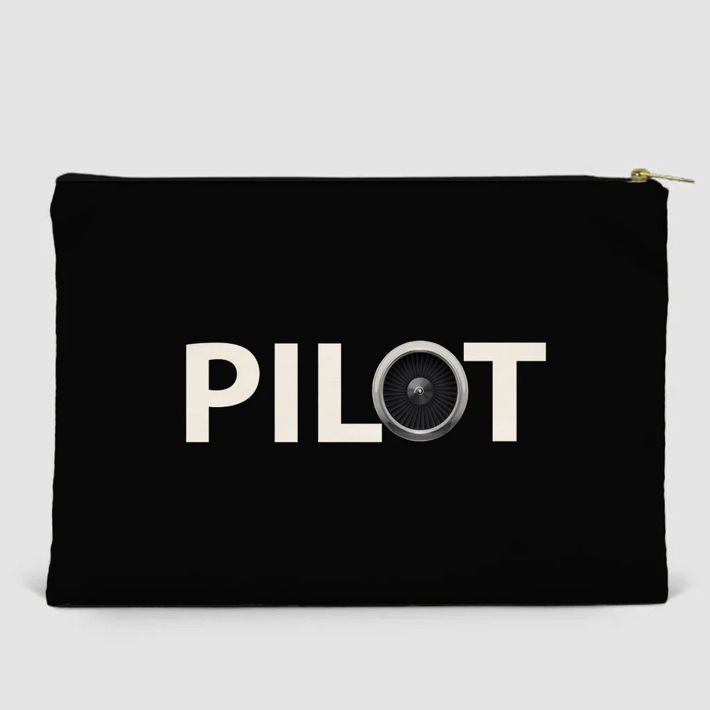 Pilot & Jet Engine Zipper Pouch - view 2