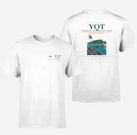 Double-Side Printing — Thunder Bay International Airport (YQT) Double-Side T-Shirt