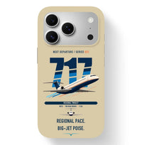 Thumbnail for Boeing 717-200 design on beige magsafe iphone case