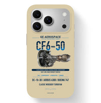 Thumbnail for CF6-50 Case design on beige iphone case