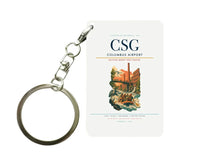Thumbnail for Columbus Airport (CSG) design on white key chain