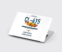Thumbnail for Canadair CL-415 design on white MacBook case