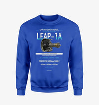 Thumbnail for CFM LEAP-1A design on blue sweatshirt