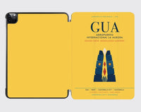 Thumbnail for Aeropuerto Internacional La Aurora (GUA) design on yellow ipad tablet case
