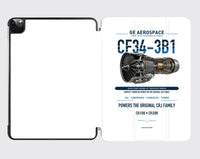 Thumbnail for CF34-3B1 design on white ipad tablet case