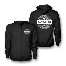 %100 Original Aviator Zipped Hoodies