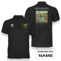 Thumbnail for SHANNON - Poster - Double-Side Polo - Black + Name