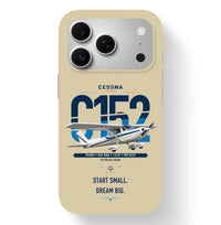 Thumbnail for Cessna 152 design on beige magsafe iphone case, for iPhone 17 Pro